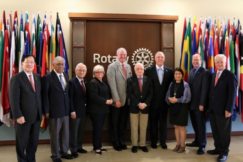 RI and Rotary Foundation Finance Committee Team Photo